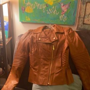 Steven by Steve Madden Leather Jacket